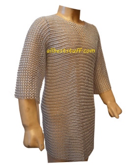 Medieval Knight Light Weight Butted Maille Large Chest 45